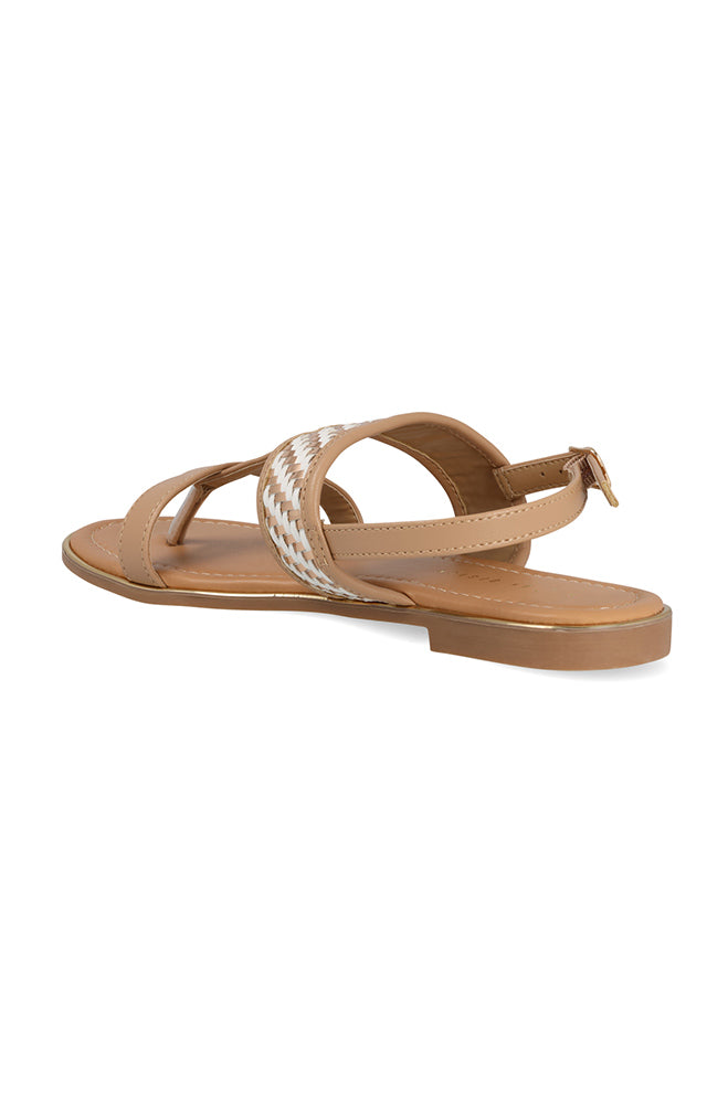 Dee Sling Back Sandal _ 155659 _ Tan