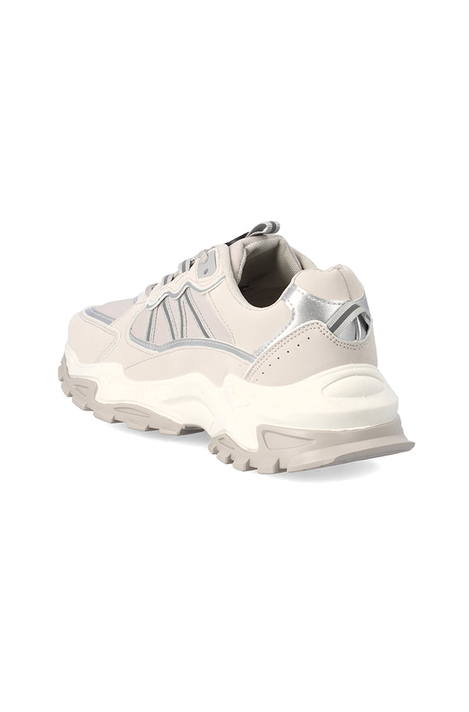 Colton Side Webbing Sneaker _ 155689 _ Grey