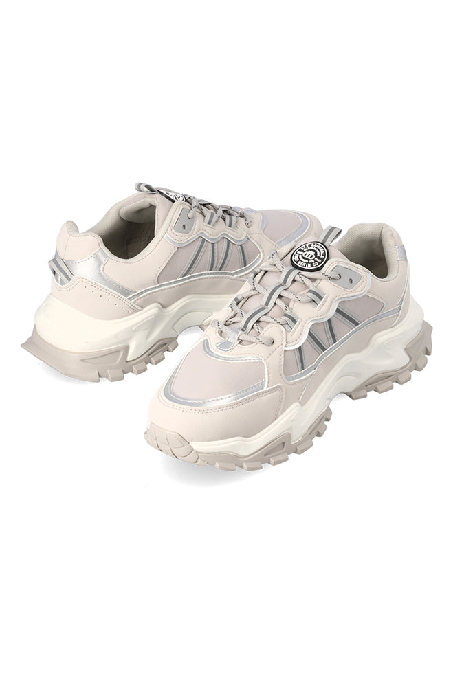 Colton Side Webbing Sneaker _ 155689 _ Grey