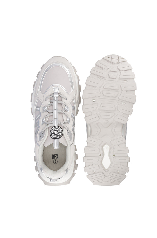 Colton Side Webbing Sneaker _ 155689 _ Grey