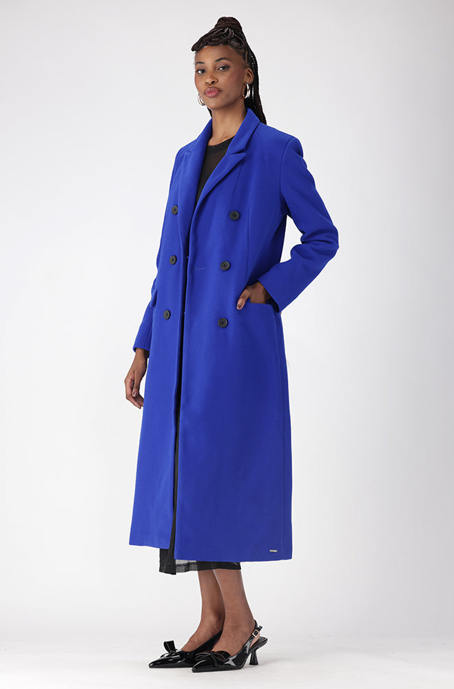 Lisa Melton Coat _ 155798 _ Cobalt