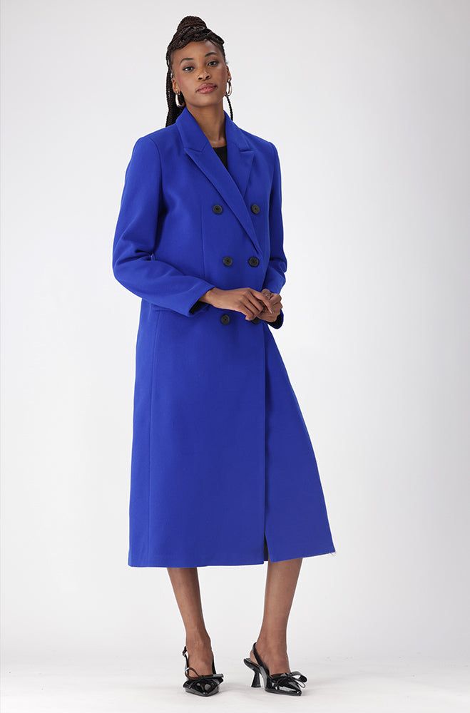 Lisa Melton Coat _ 155798 _ Cobalt