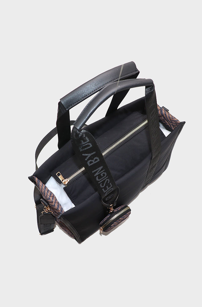 Holly Nylon Shopper Bag _ 156073 _ Black