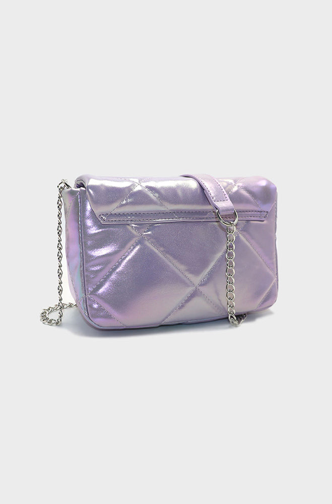 Mandy Irridescent Bag _ 156076 _ Silver