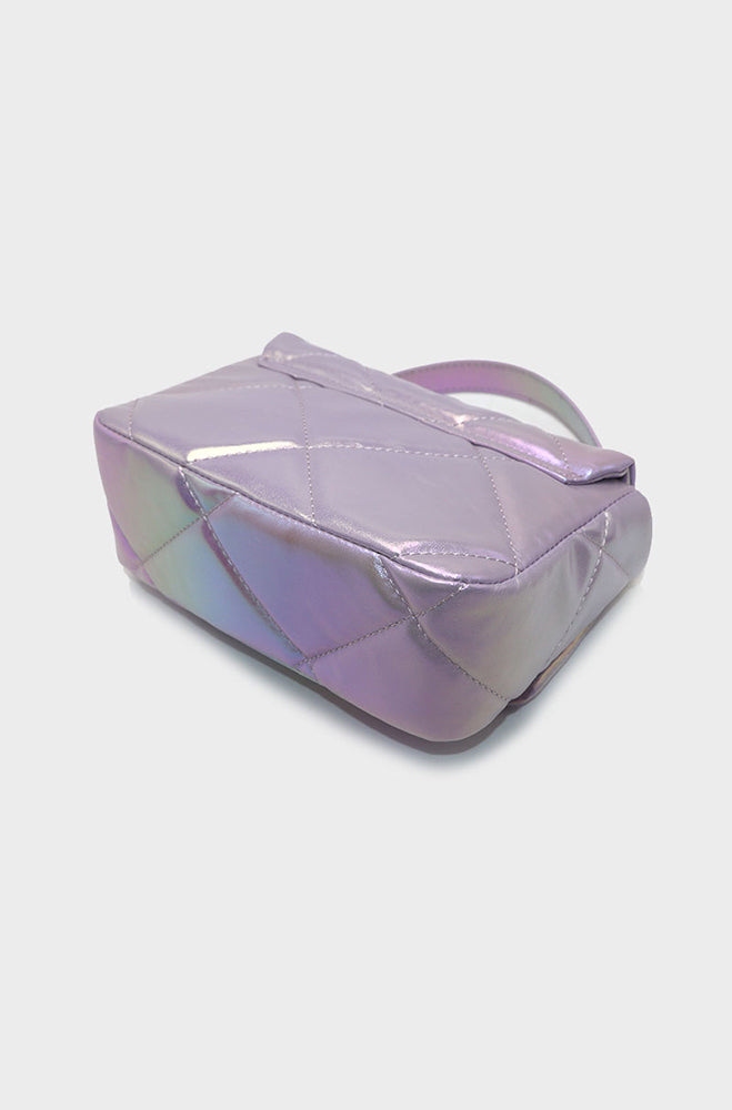 Mandy Irridescent Bag _ 156076 _ Silver