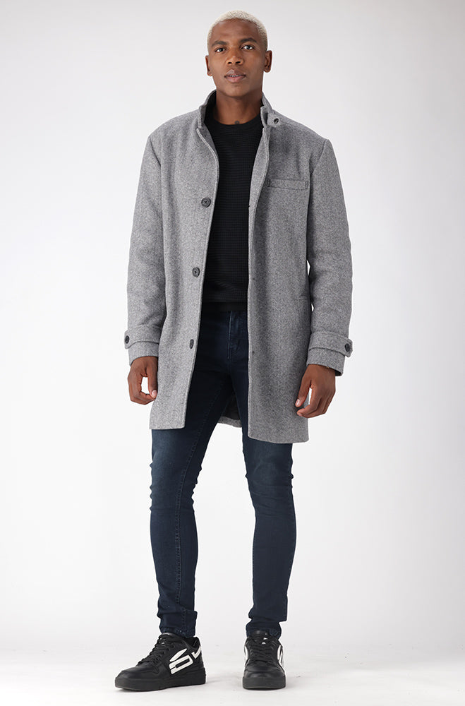 Quincy Coat _ 156193 _ Grey