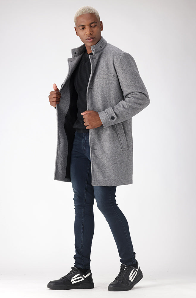 Quincy Coat _ 156193 _ Grey