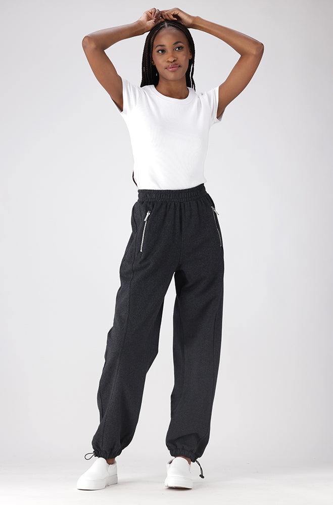 South Side Fleece Jogger _ 156273 _ Charcoal Mel