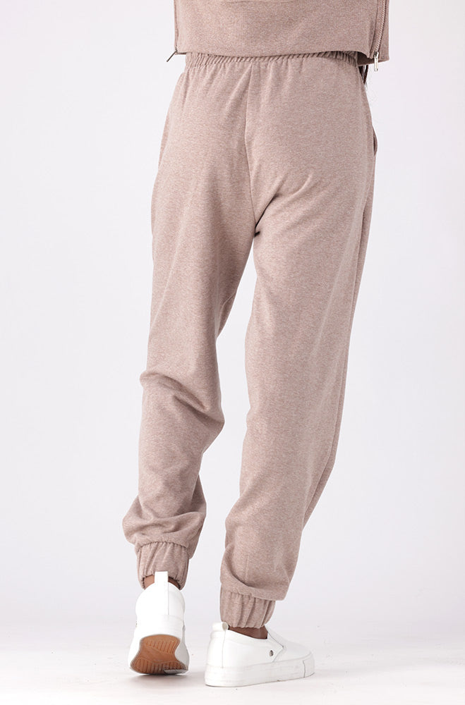 South Side Fleece Jogger _ 156283 _ Taupe