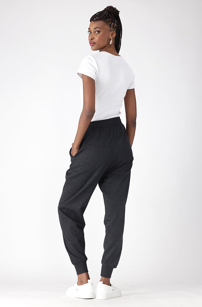 South Side Fleece Jogger _ 156286 _ Charcoal Mel