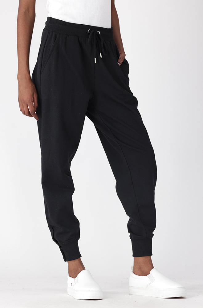 Melissa Snap Closure Jogger _ 156287 _ Black