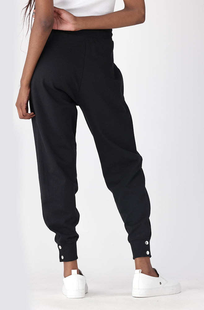 Melissa Snap Closure Jogger _ 156287 _ Black