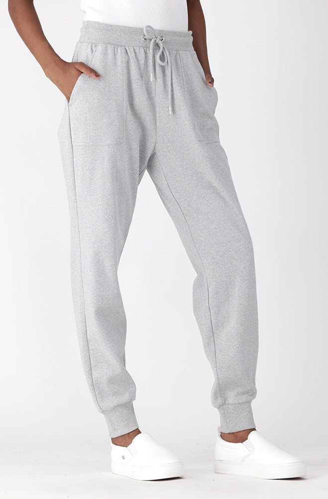 South Side Fleece Jogger _ 156288 _ Grey Mel