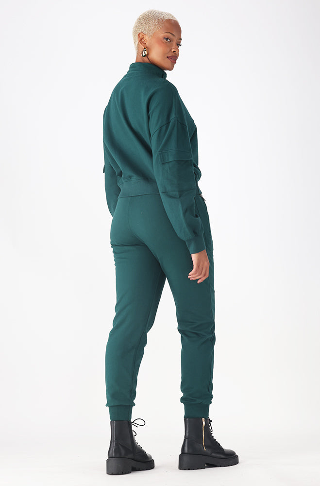 South Side Fleece Jogger _ 156299 _ Green