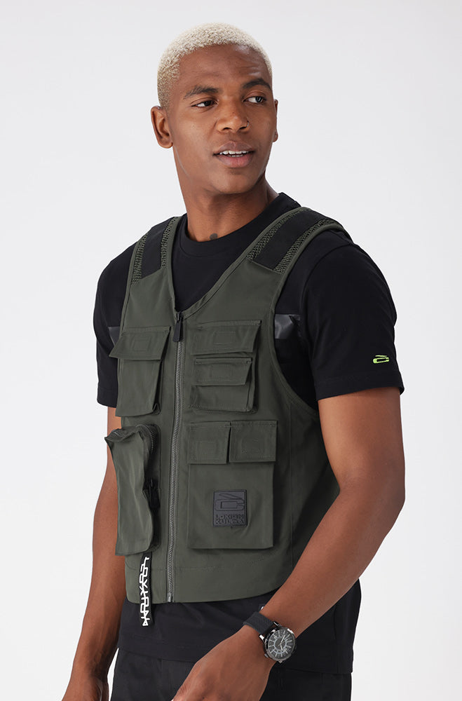 Loxion Utility Vest _ 156492 _ Fatigue