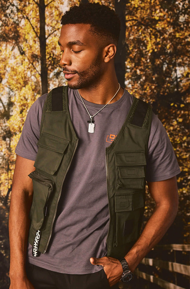 Loxion Utility Vest _ 156492 _ Fatigue