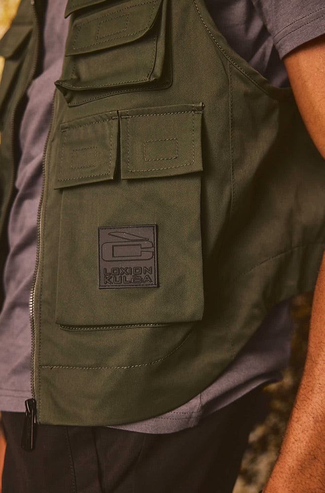 Loxion Utility Vest _ 156492 _ Fatigue