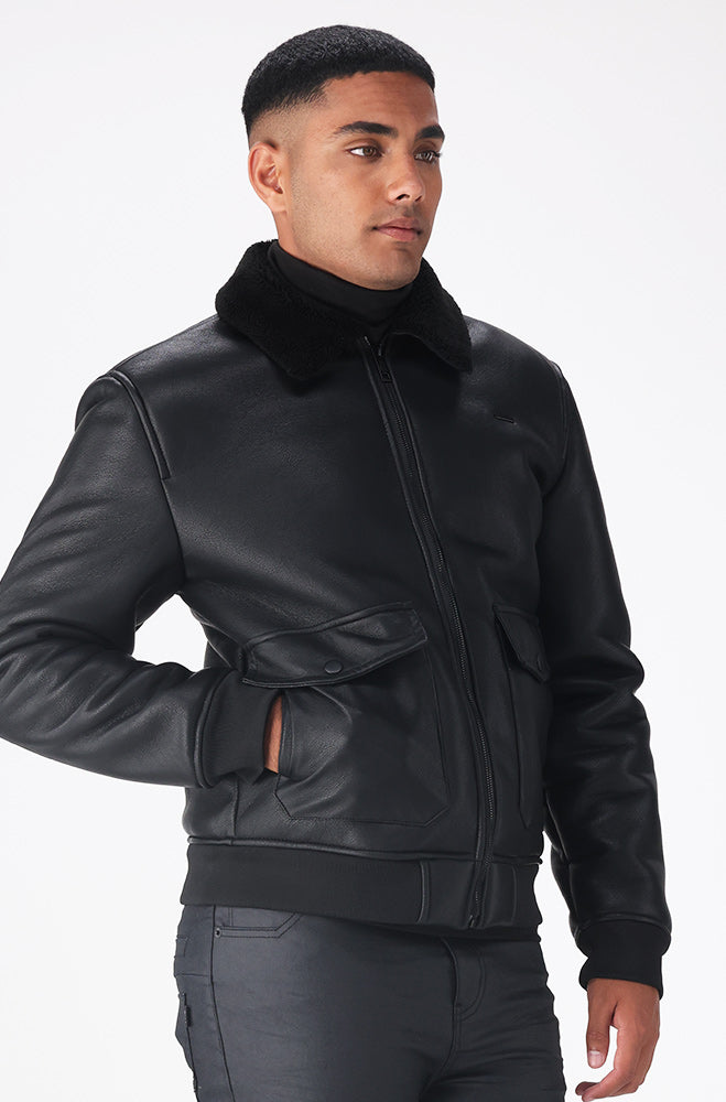 Windsor Flight Jacket _ 156536 _ Black
