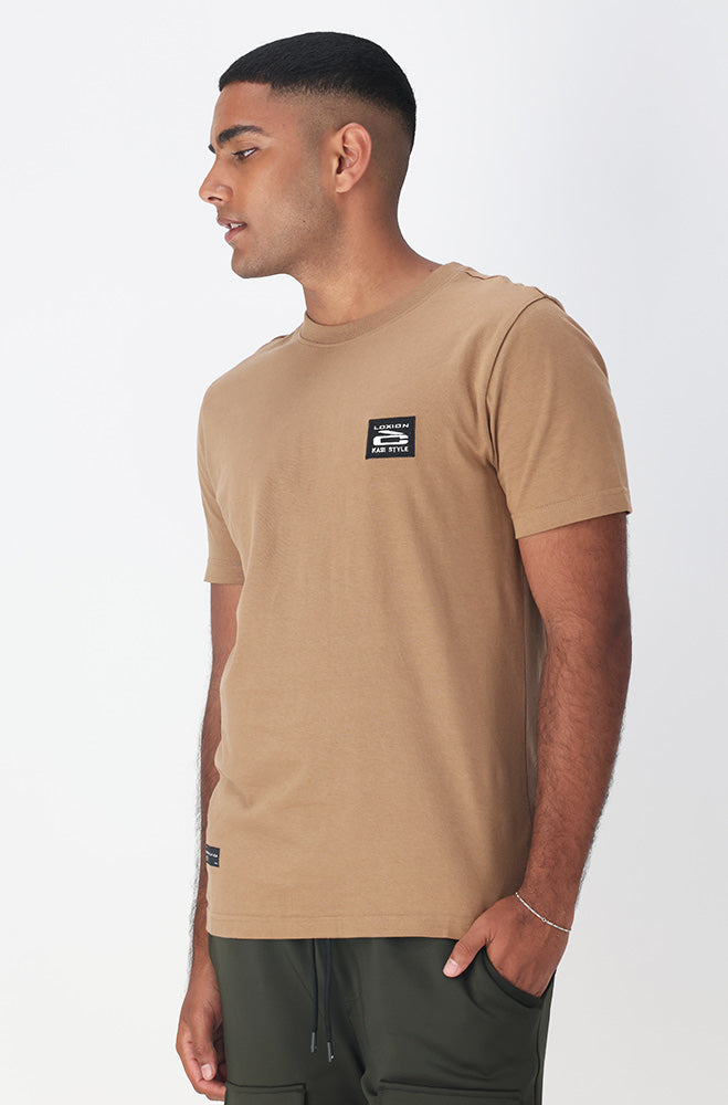 Loxion Kulca Branded Tee _ 156572 _ Tobacco