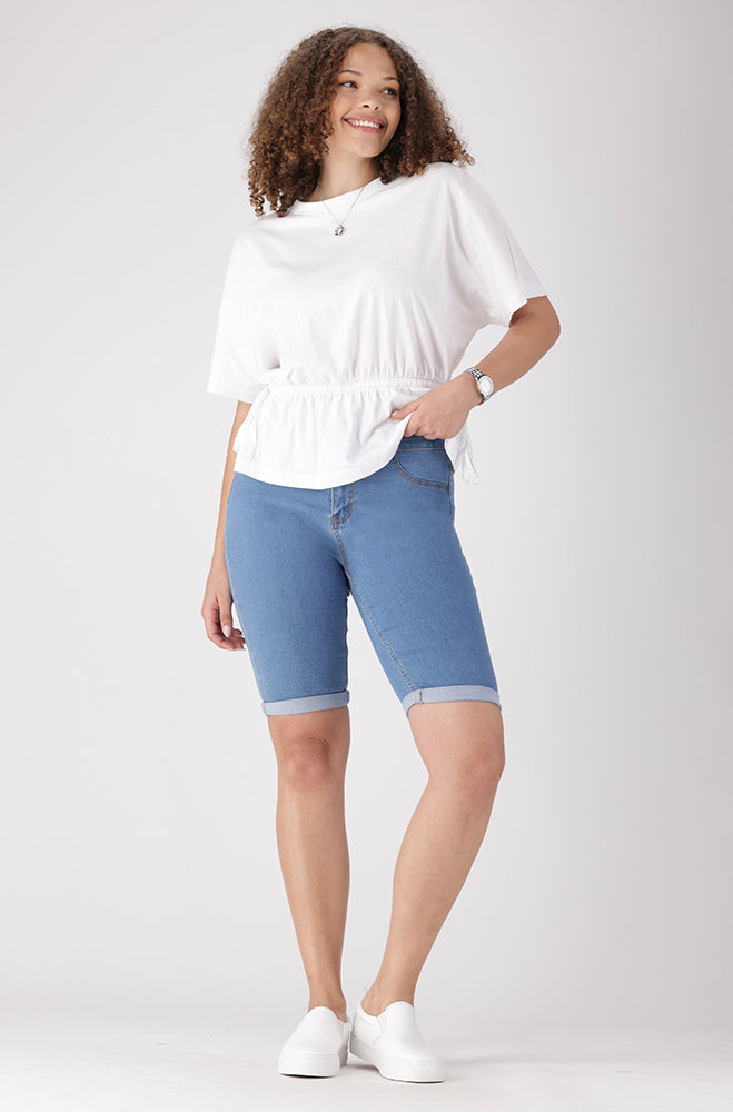 Koko Drawcord Tshirt _ 156819 _ White