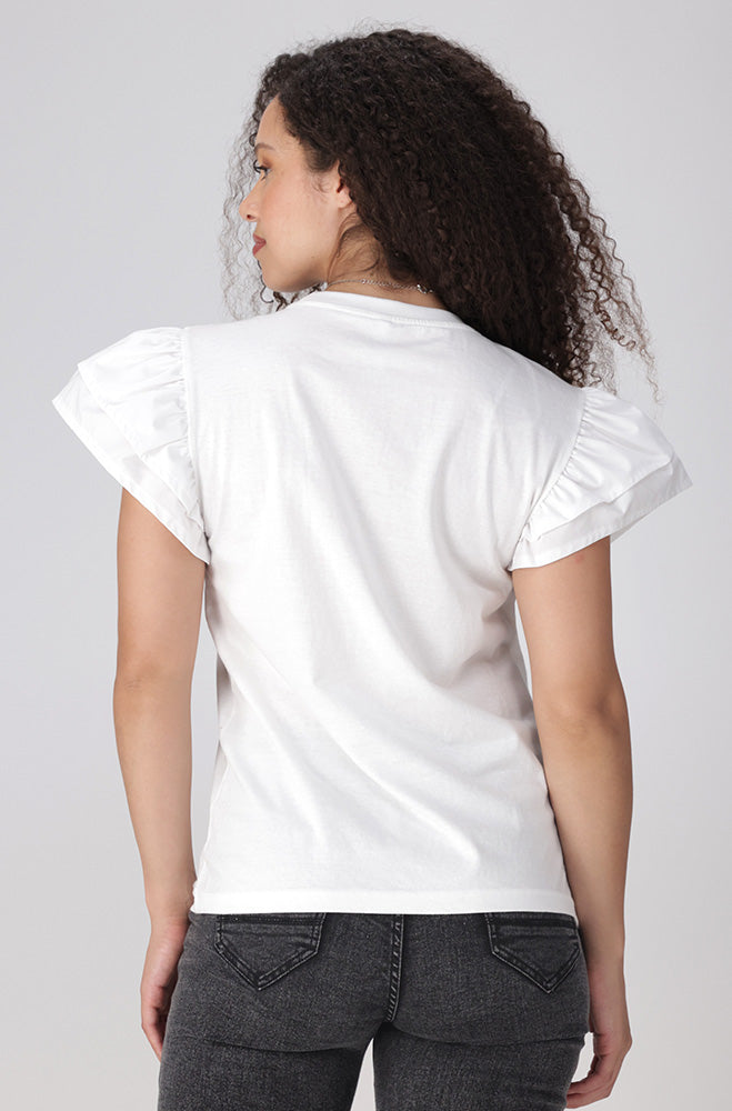 Jessie Combo Tshirt _ 156820 _ White