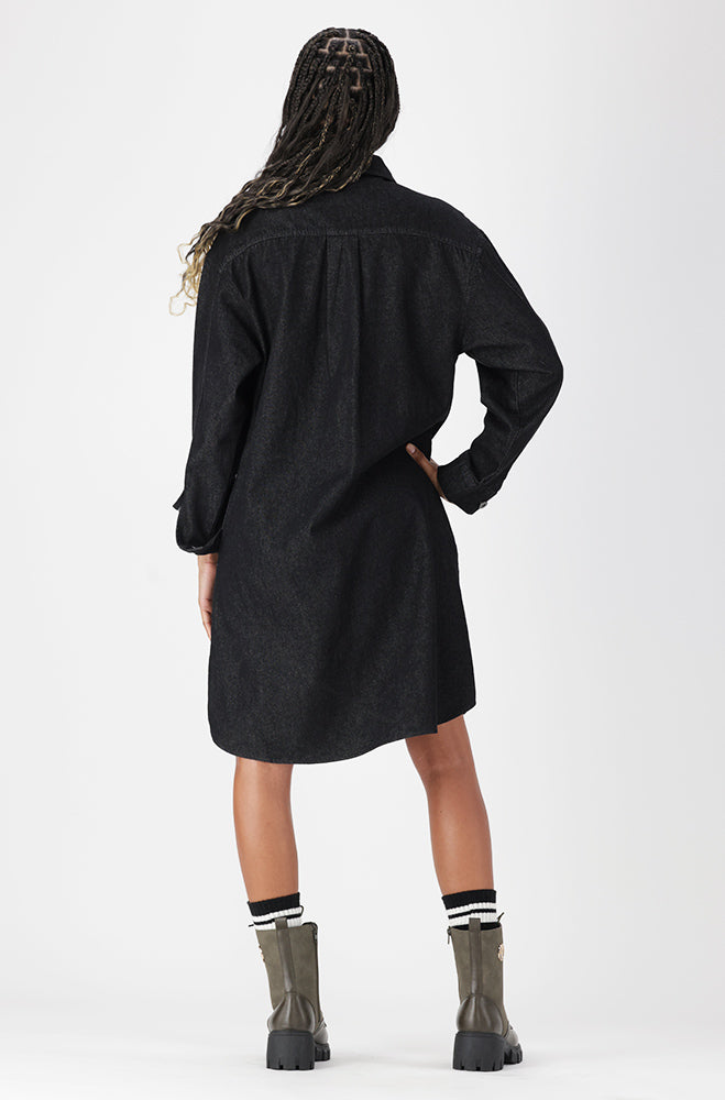 Denim Dress _ 156941 _ Black Wash