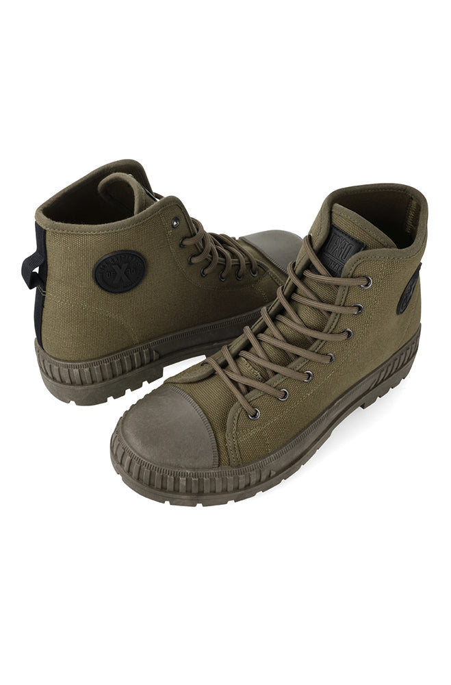 Jarred Cleated Canvas Boot _ 157176 _ Fatigue