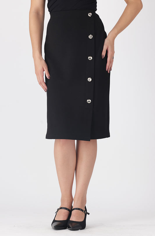 Knit Skirts _ 157829 _ Black