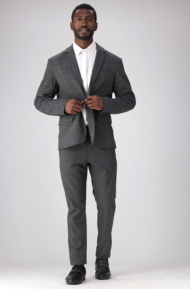 Jefferson Smart Pant _ 158206 _ Dark Grey
