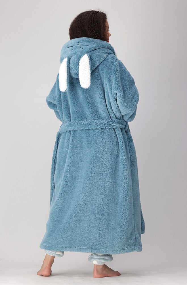 Bunny Long Ears Wrap Gowns _ 158318 _ Teal