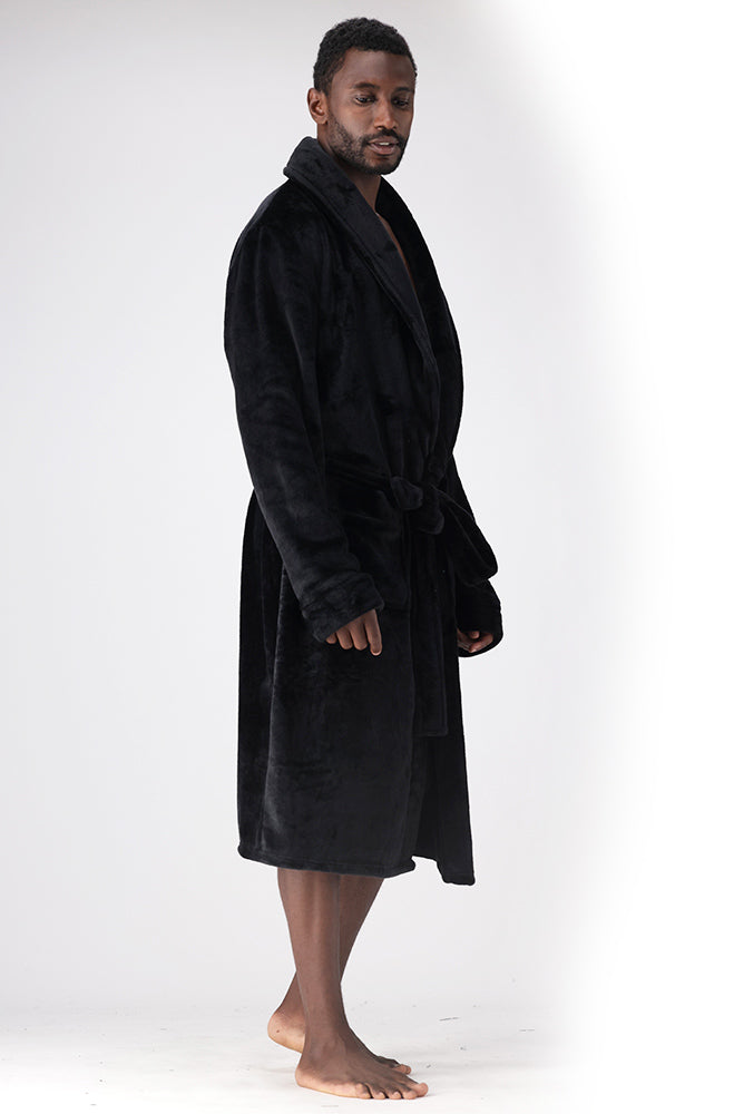 Kain Fleece Gownembr _ 158913 _ Black