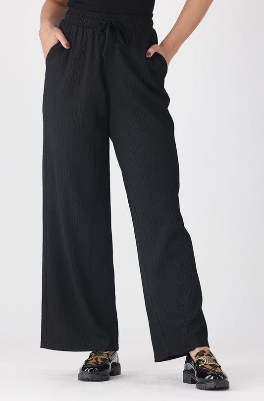 Shannon Wide Leg Pants _ 158971 _ Black