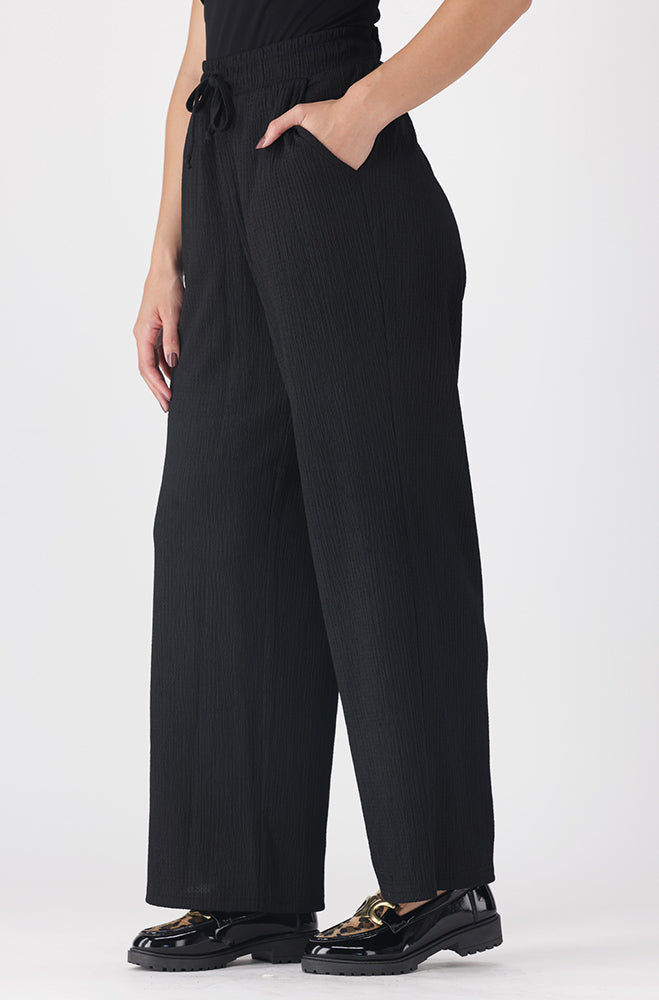 Shannon Wide Leg Pants _ 158971 _ Black