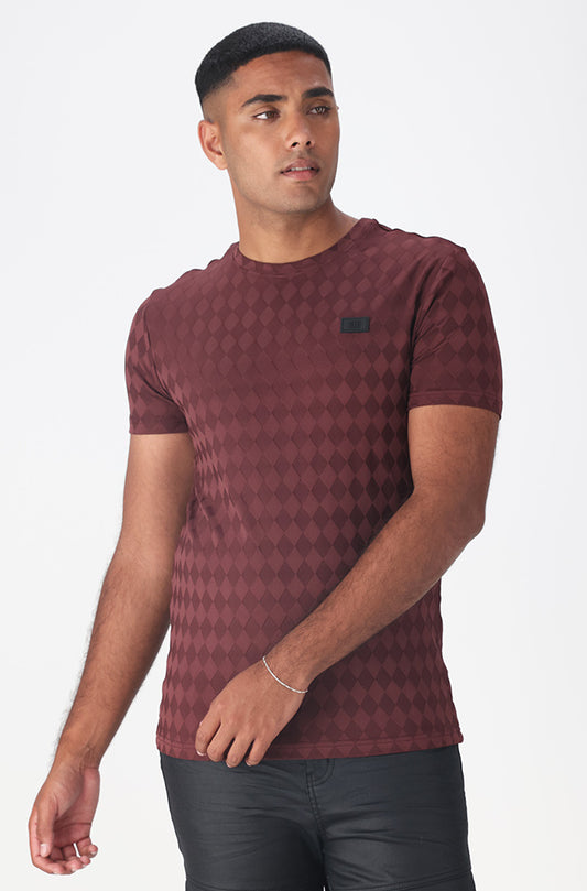 Cobblestone Tee _ 159003 _ Plum