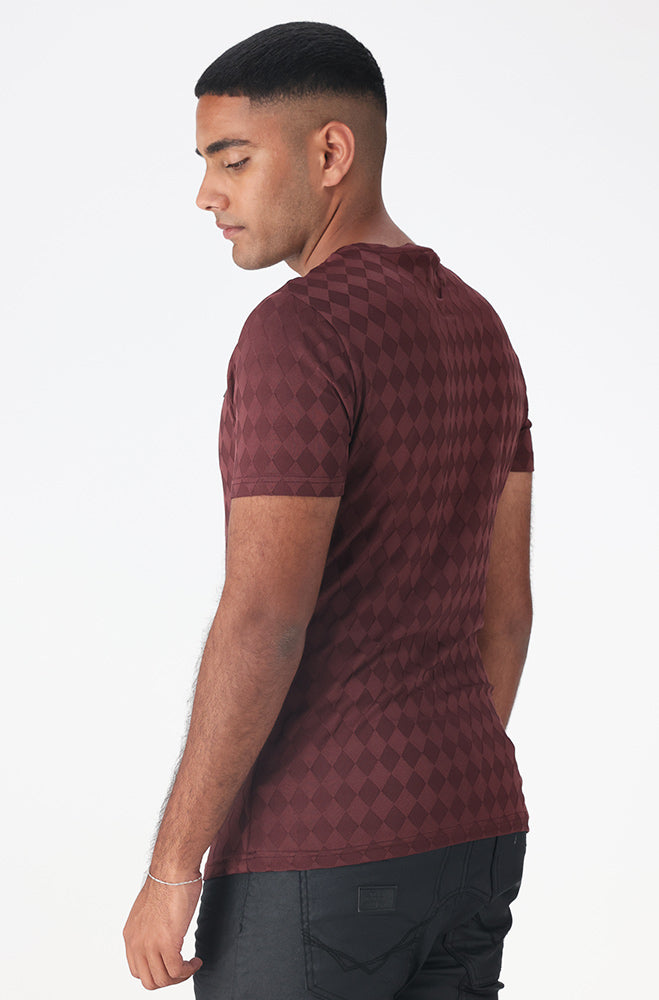 Cobblestone Tee _ 159003 _ Plum