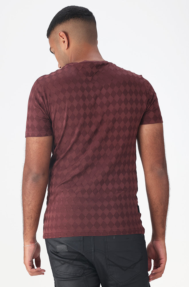 Cobblestone Tee _ 159003 _ Plum