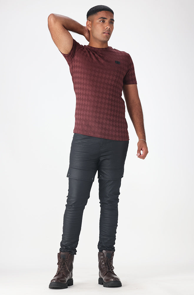 Cobblestone Tee _ 159003 _ Plum
