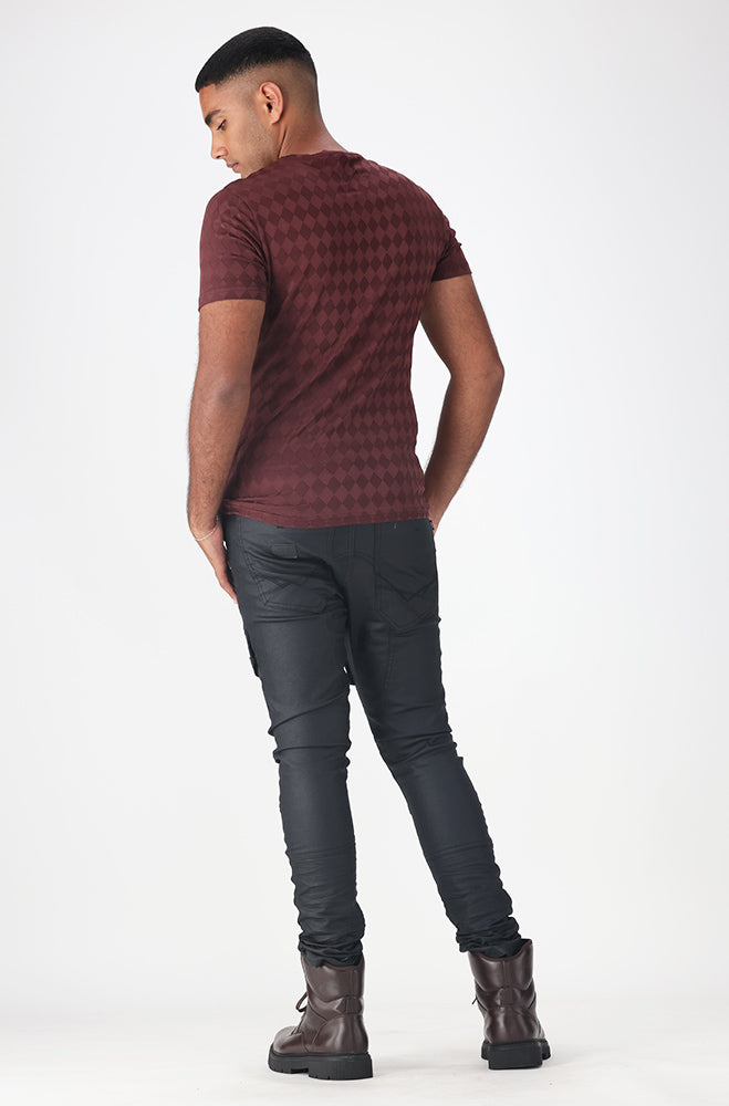 Cobblestone Tee _ 159003 _ Plum
