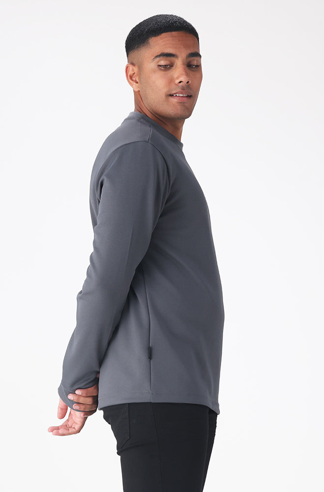 Canedy Tee _ 159009 _ Dark Grey
