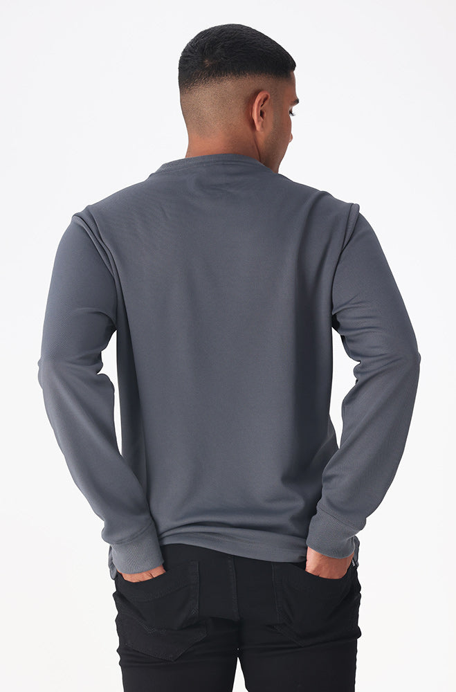 Canedy Tee _ 159009 _ Dark Grey