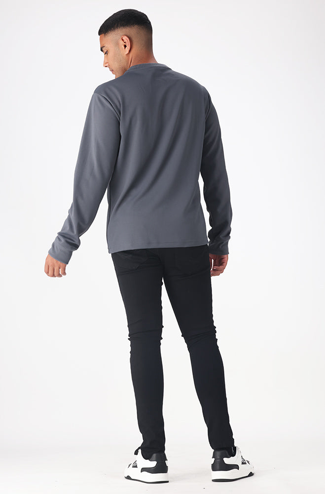 Canedy Tee _ 159009 _ Dark Grey