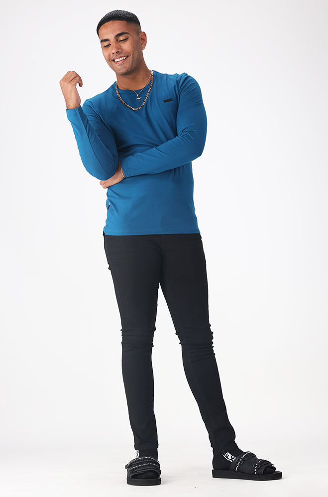 Charlesgate Tee _ 159036 _ Teal