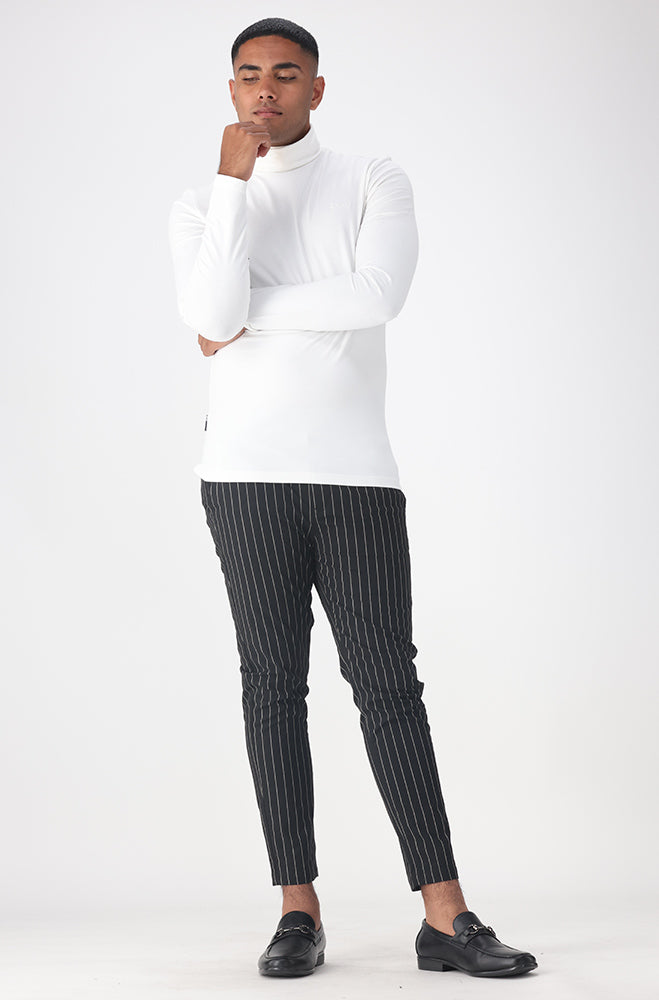 Palmer Polo Neck _ 159037 _ White