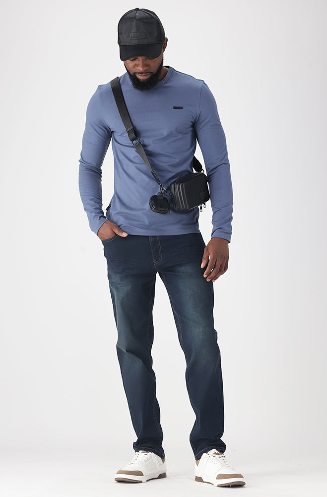 Charlesgate Tee _ 159044 _ Blue