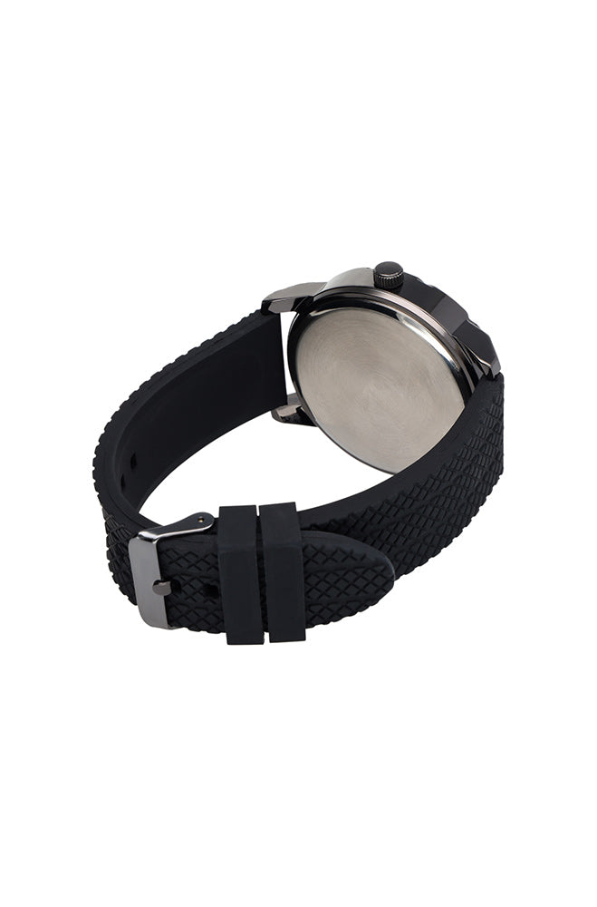 Ethan Silicone Strap Watch _ 159621 _ Black