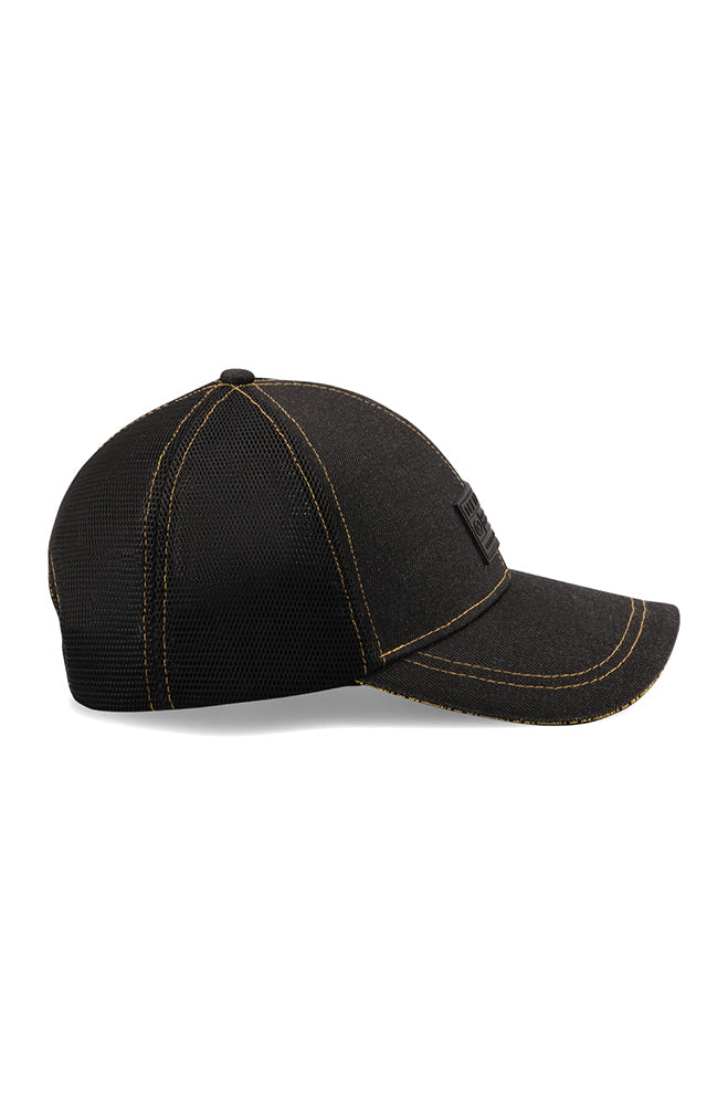Siv Coated Trucker Peakcap _ 159642 _ Black