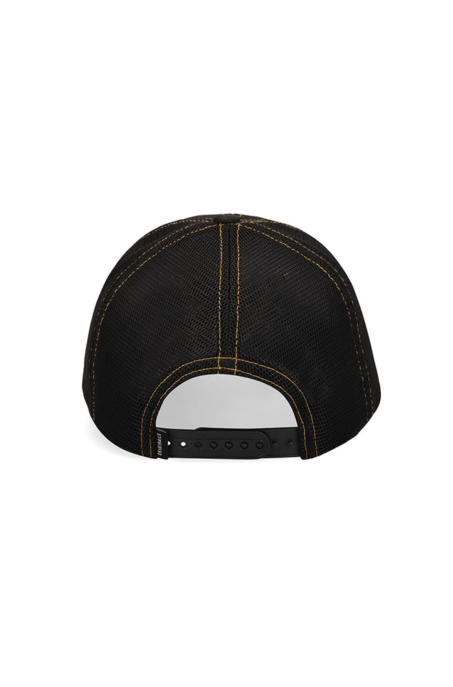 Siv Coated Trucker Peakcap _ 159642 _ Black