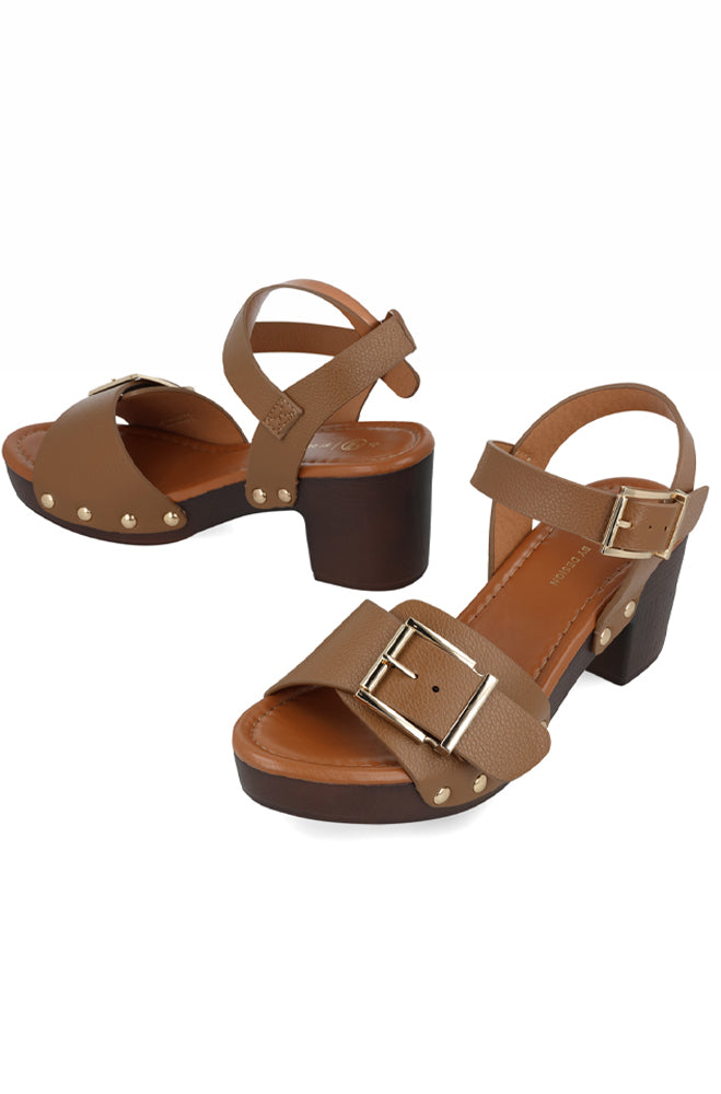 Anna Ankle strap clog
