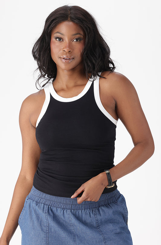 CASIA FITTED RINGER VEST