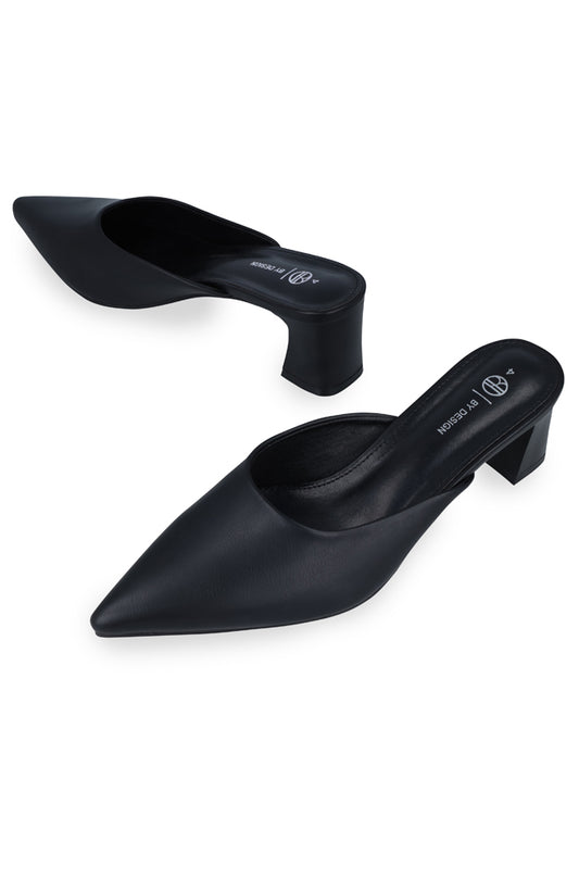 Emma slip in block heel
